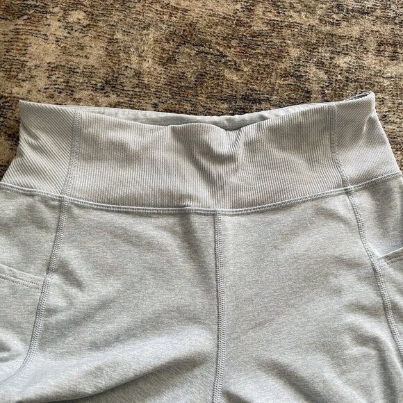 Athleta Girl Snowball SoftLuxe Tight Legging Pant Sz XXL 16 Heather Blue Active - Picture 3 of 13